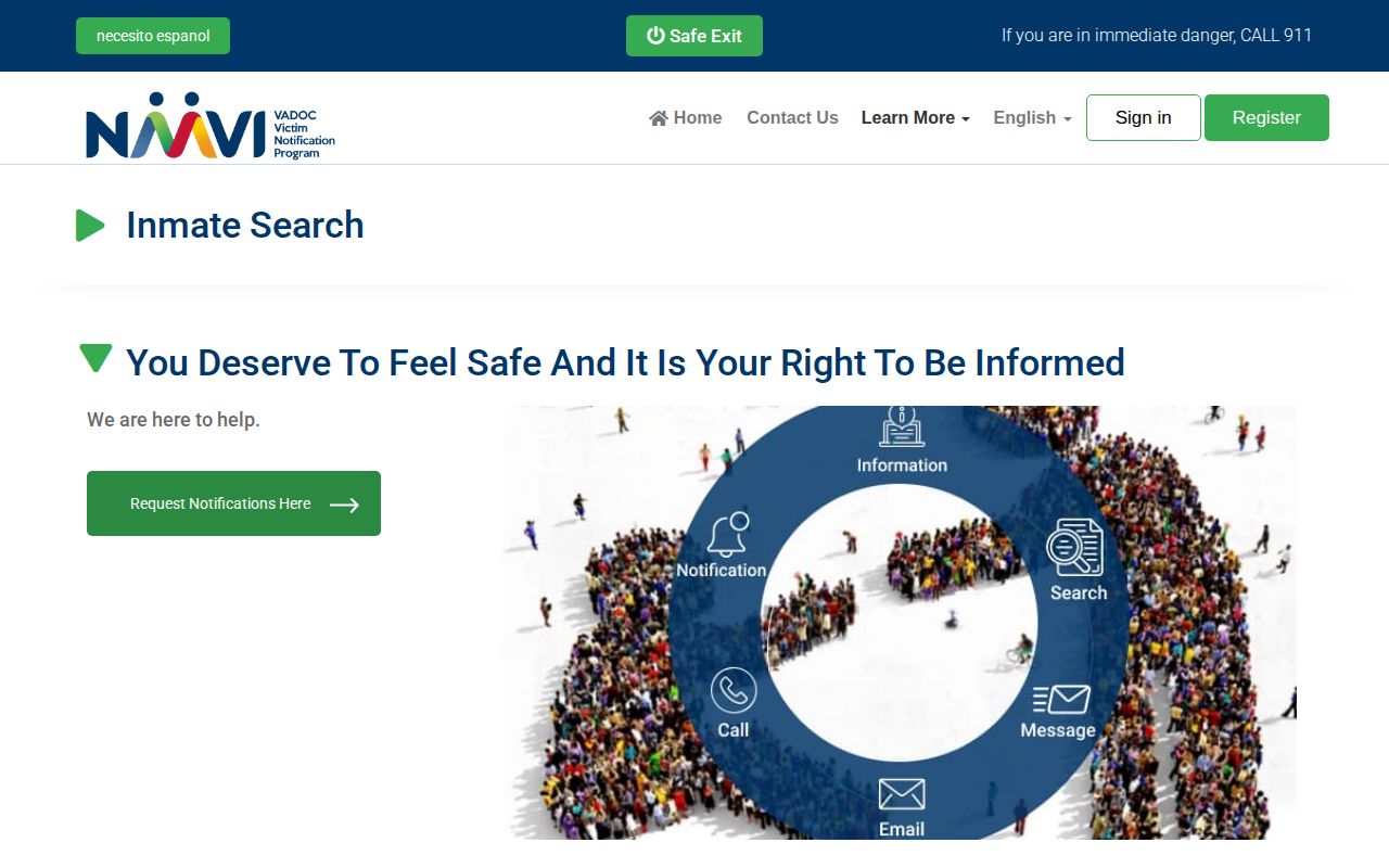Norfolk County NAAVI state release notification registration